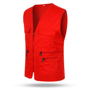 Multi Pocket Vest Volunteer Vest Workwear