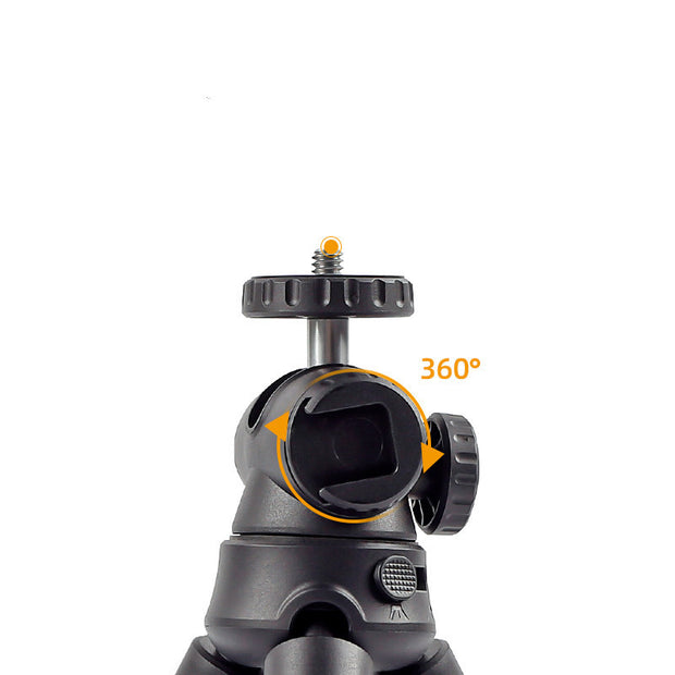 Compatible with Apple, Desktop Octopus Tripod Handheld Camera Portable Mobile Phone Shooting Stand Cold Boot Ball Head