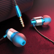 Headphone cable metal subwoofer