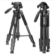 Compatible with Apple, New Zomei Tripod Z666 Professional Portable Travel Aluminum Camera Tripod Accessories Stand with Pan Head for  Digital SLR Camera