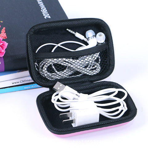 EVA Headphone Bag Headphone Receiving Bag Data Cable Headphone Bag