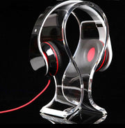 Transparent Acrylic 4mm Headphone Display Stand