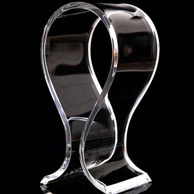 Transparent Acrylic 4mm Headphone Display Stand