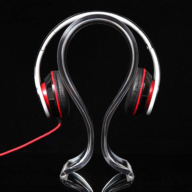 Transparent Acrylic 4mm Headphone Display Stand