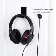 Acrylic Wall-mounted Headphone Hanger