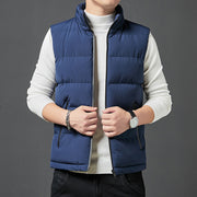 Slim-Fit Vest Down Cotton Vest Men's Warm Vest