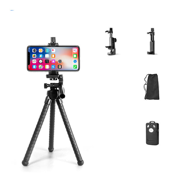 Compatible with Apple, Mobile phone holder Octopus Tripod Micro Single Camera Desktop Tablet Live Vibrato Handheld Stand