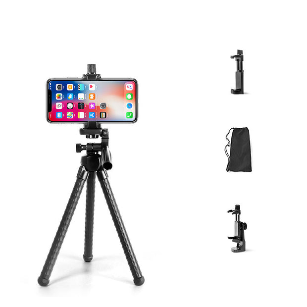 Compatible with Apple, Mobile phone holder Octopus Tripod Micro Single Camera Desktop Tablet Live Vibrato Handheld Stand