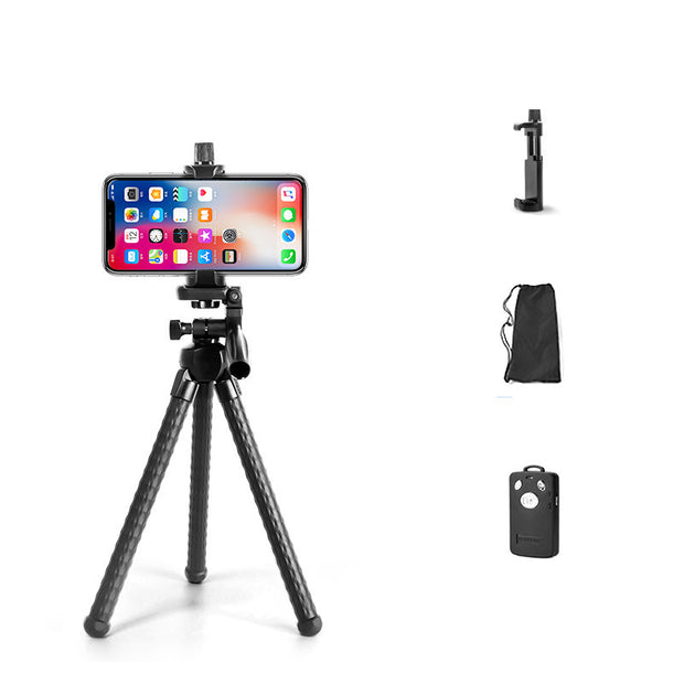 Compatible with Apple, Mobile phone holder Octopus Tripod Micro Single Camera Desktop Tablet Live Vibrato Handheld Stand