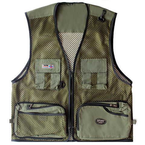 Outdoor Tooling Multi-pocket Vest Fishing Vest