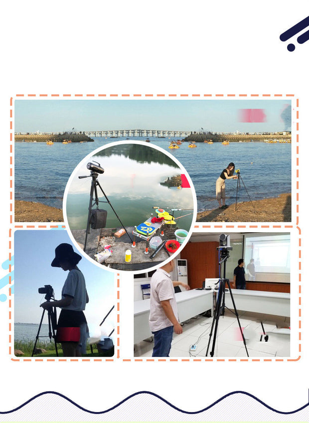 Compatible with Apple, Weifeng WT-3560 Micro SLR Digital Camera Tripod Camera PTZ Tripod Live Mobile Phone Stand