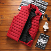 Down Cotton Vest Men's Autumn And Winter Vest Vest