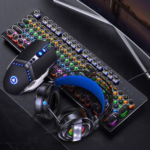 Gaming Punk Wired Keyboard and Mouse Kit