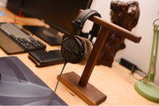 Black Walnut Headphone Holder Headphone Hanger