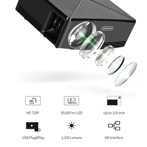 Home desktop projector