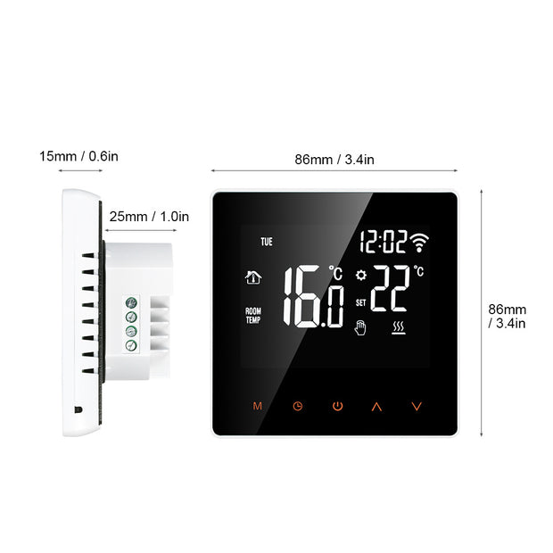 Touch Temperature Control Adjustment Remote Control