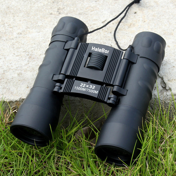 Binoculars 22x32 Portable Folding Professional Hd Zoom Telescope High qualith Powerful Hunting Outdoor Low Light Night Vision