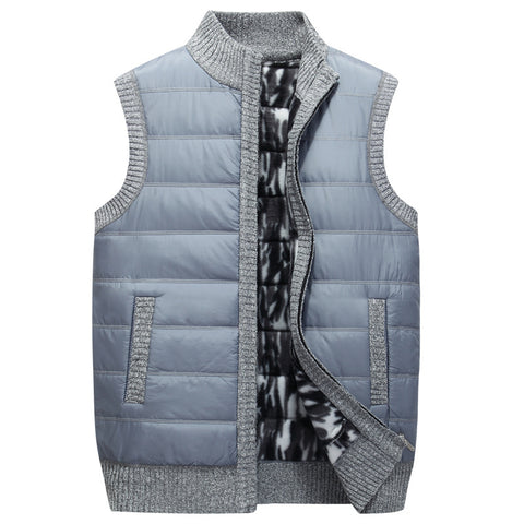 Casual Thick Warm Vest Men's Vest Jacket