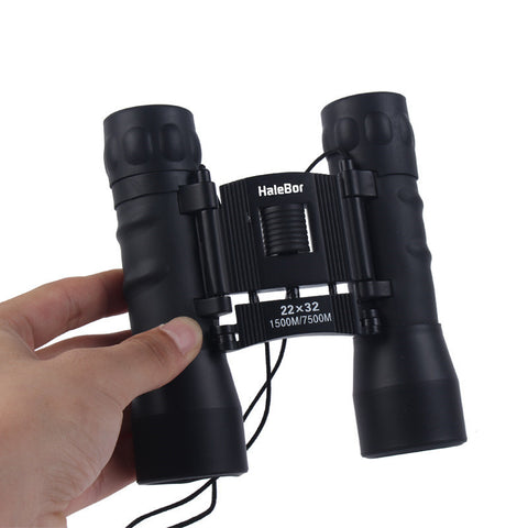 Binoculars 22x32 Portable Folding Professional Hd Zoom Telescope High qualith Powerful Hunting Outdoor Low Light Night Vision