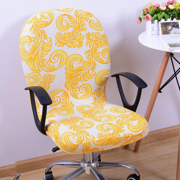 Dustproof computer chair cover