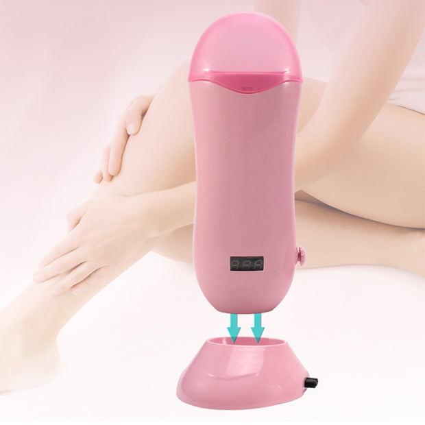 EG New Small Pink Mini Depilator Beauty Tools Single Hot Wax, Quick Double Heater