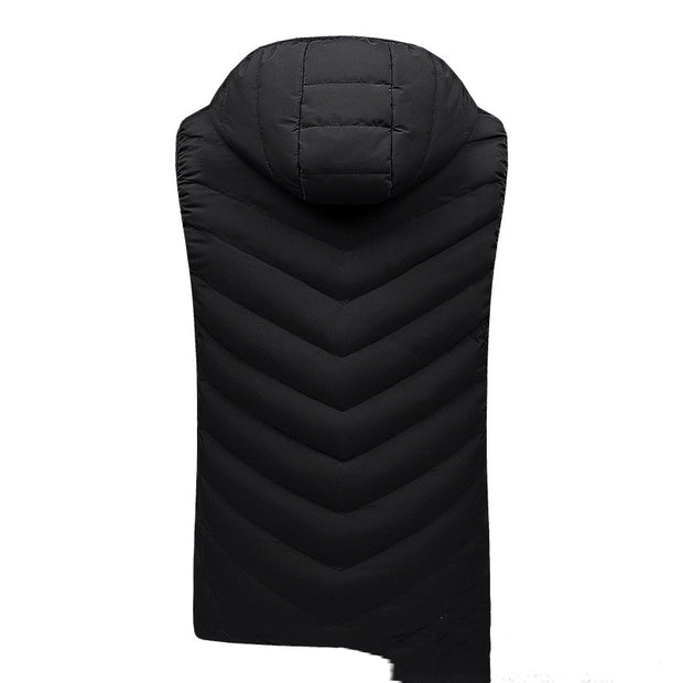 Male Carbon Fiber Heating Vest Dual Control Vest Heating Vest