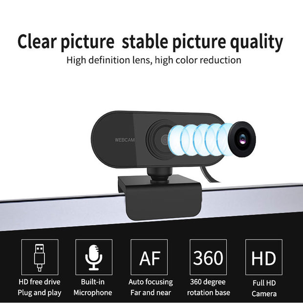 1080P Microphone-Rotatable-Cameras