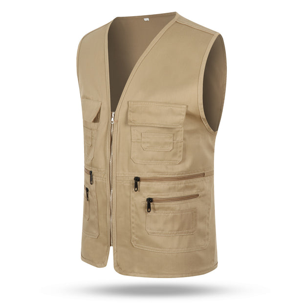 Multi Pocket Vest Volunteer Vest Workwear