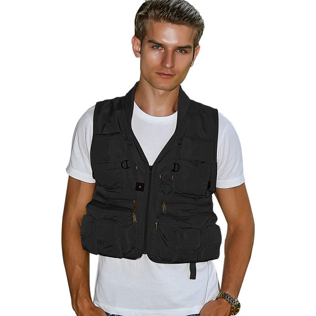 Multi-pocket Fishing Vest Outdoor Photography Vest