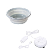 Mini Portable Ultrasonic Washing Machine Prevent Winding