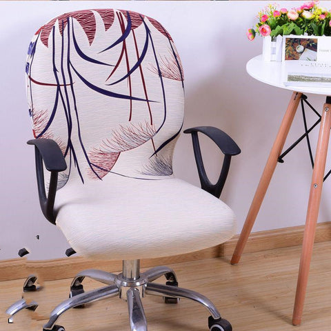 Dustproof computer chair cover