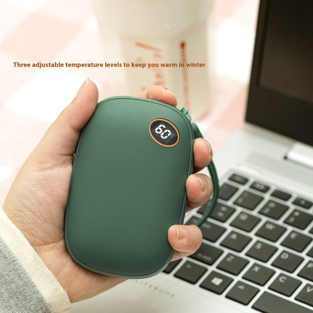 Quick Hot Large Capacity Usb Mini Hand Warmer Charging Two-in-one