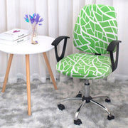 Office Home Computer Chair Cover Armrest Elastic Seat Chair Cover