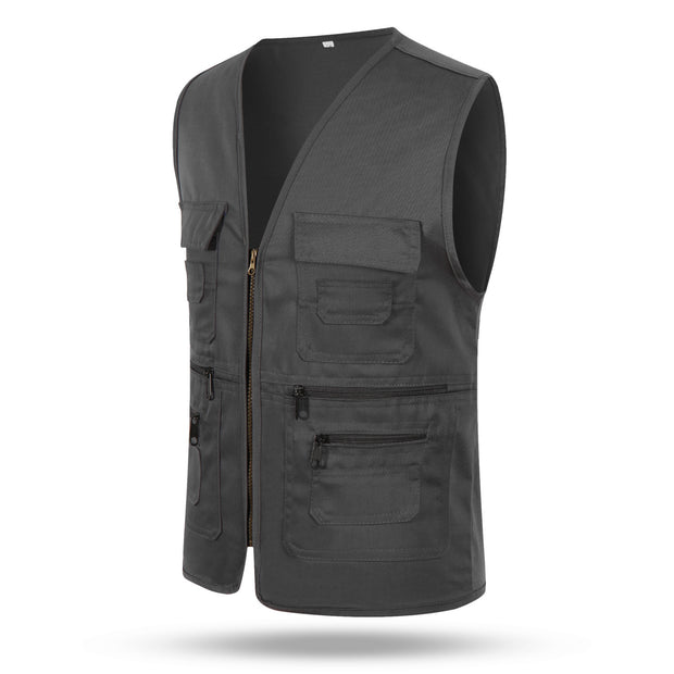 Multi Pocket Vest Volunteer Vest Workwear