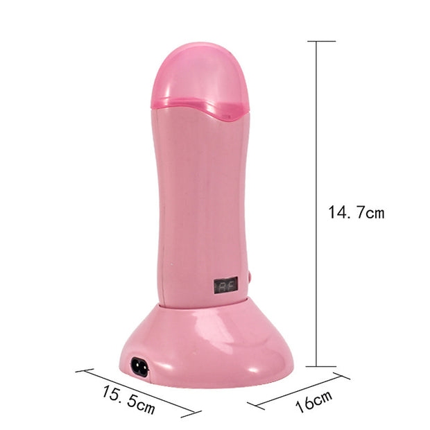 EG New Small Pink Mini Depilator Beauty Tools Single Hot Wax, Quick Double Heater