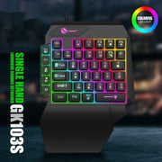 Luminous Gaming Mechanical Keyboard Mouse Converter