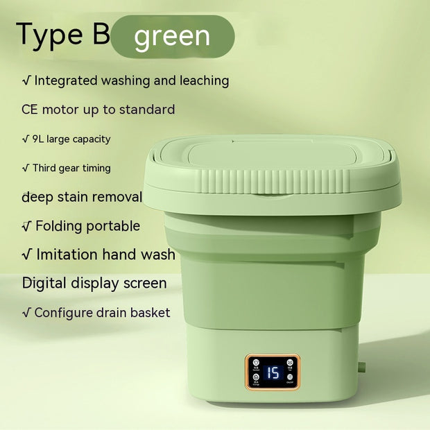 Portable Washing Integrated Intelligent Digital Display Folding Washing Machine