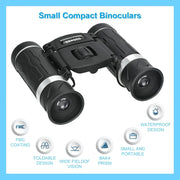 500-25 Portable Hd Zoom 5000M-50000M Binoculars Telescope Powerful Folding Long Distance Vision Hunting Outdoor Camping Sports