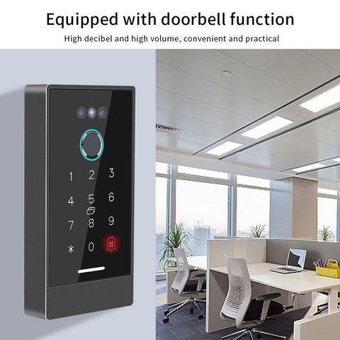 Lock All Face Recognition Waterproof Fingerprint Access Control Machine