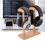 Creative And Simple Walnut Headphone Stand