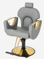 Barber Chair Hairdressing Chair Internet Celebrity Hair Cutting Chair Golden Barber Shop Chair