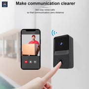 Z20 Smart Wireless Doorbell Remote Home Wifi Surveillance Video Intercom Color Visual Doorbell