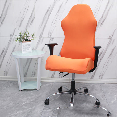 Stretch Fabric Gaming Chair Cover Armrest Swivel Chair Seat