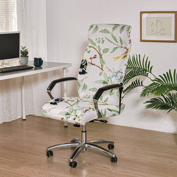 Office Zipper Chair Cover Rotating Computer Hotel Chair