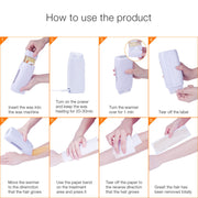 Professional Single Handheld Depilatory Wax Hair Removal Machine Portable Epilator Roll On Wax Heater