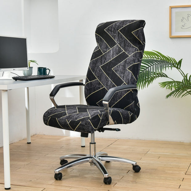 Office Zipper Chair Cover Rotating Computer Hotel Chair