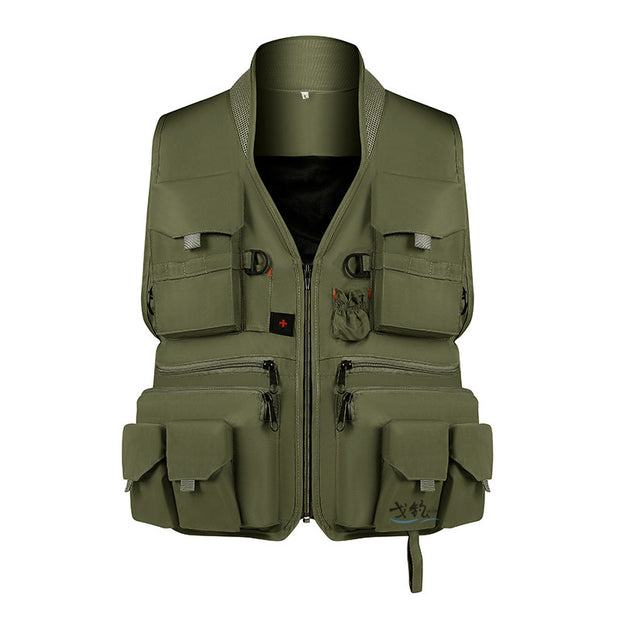 Multi-pocket Fishing Vest Outdoor Photography Vest