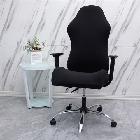 Stretch Fabric Gaming Chair Cover Armrest Swivel Chair Seat