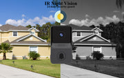 Z20 Smart Wireless Doorbell Remote Home Wifi Surveillance Video Intercom Color Visual Doorbell