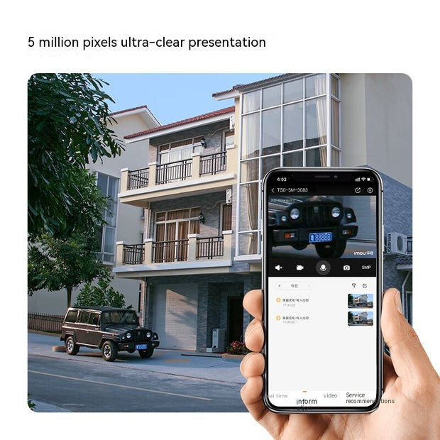 5 Million Clear Outdoor Surveillance Cameras